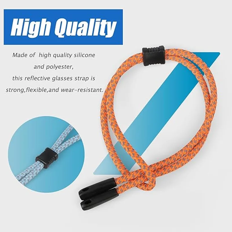 2 PCS Glasses Strap, Reflectiv - Men Accessories Neck Chain recension och pris