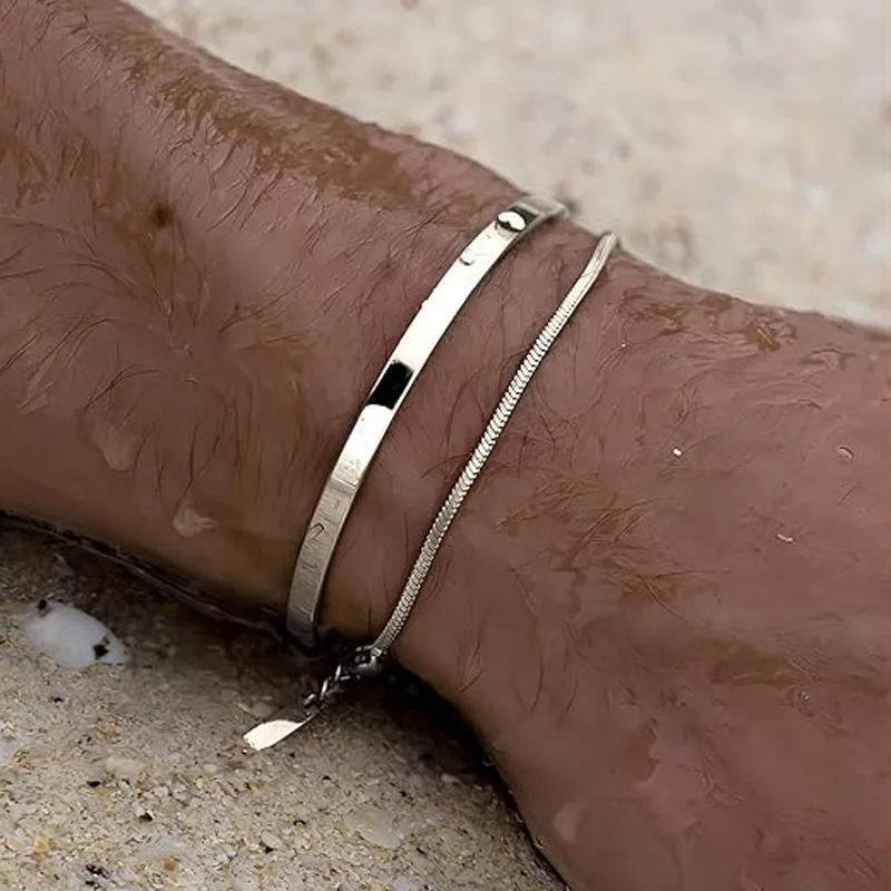 Stackable Bracelets for Men, 9 - Cufflink Box Set recension och pris