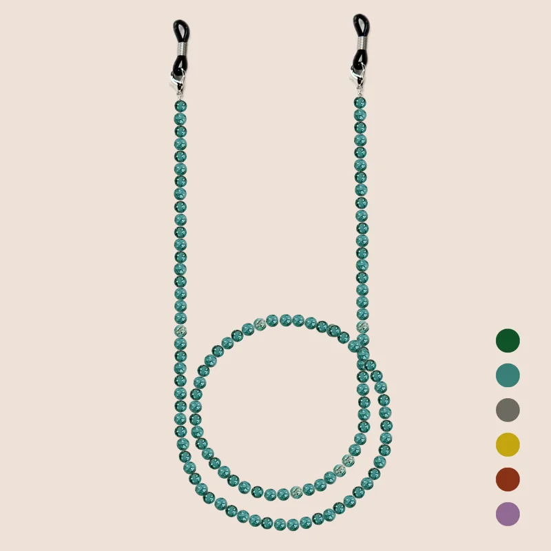 Chinese Style Glass Beaded Eye - Men Accessories Neck Chain recension och pris