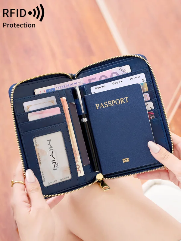 RFID Shielded Passport Holder  - Passport Wallet Rfid recension och pris