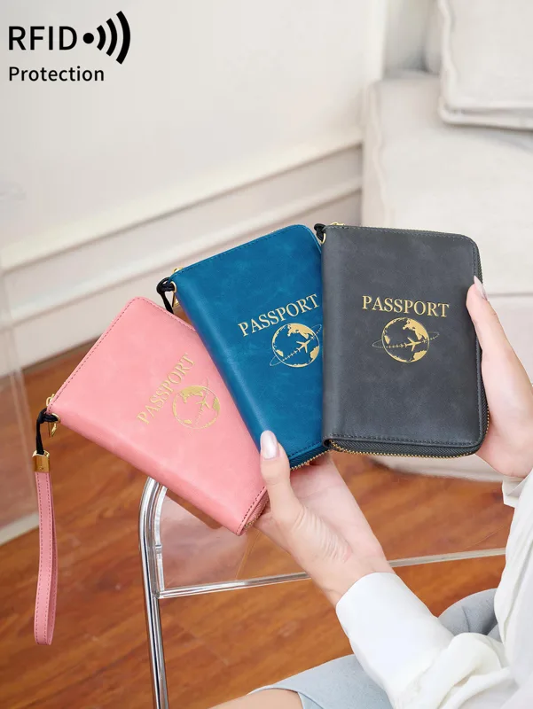 RFID Shielded Passport Holder  - Passport Wallet Rfid recension och pris