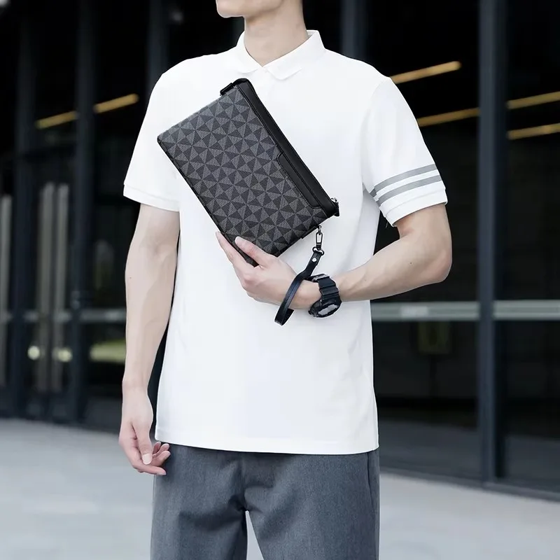 Men Wallet Clutch Bag Leather  - Coin Holder Men recension och pris