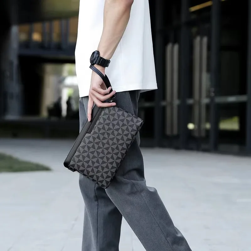 Men Wallet Clutch Bag Leather  - Coin Holder Men recension och pris