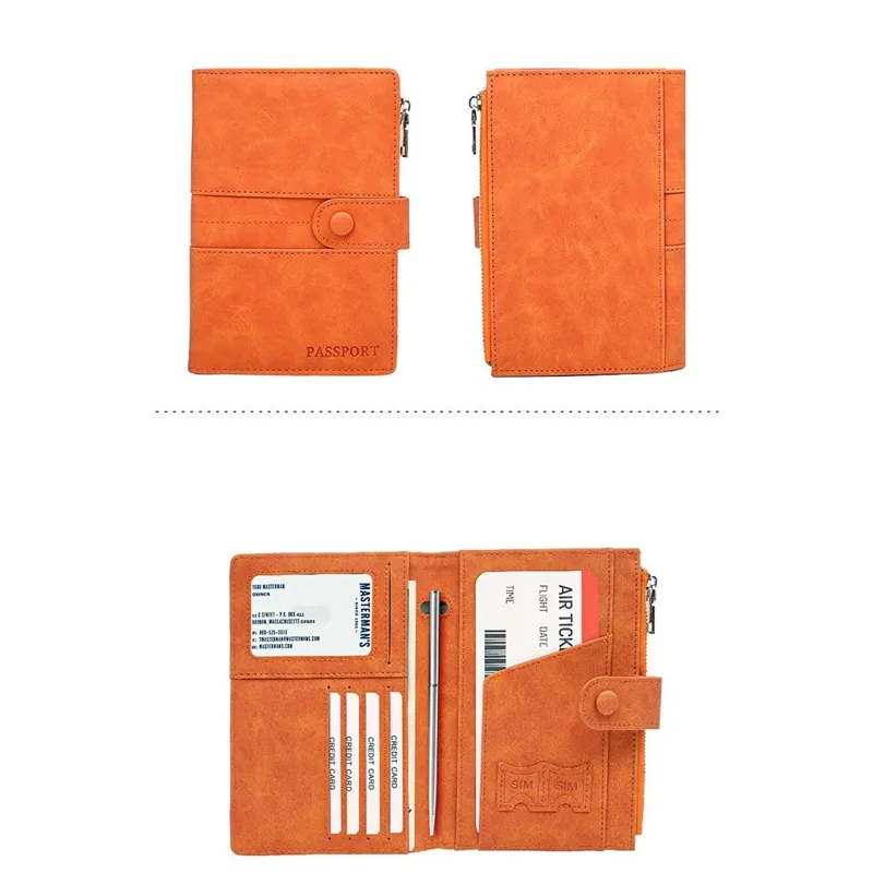 Creative RFID Anti-Theft PU Pa - Passport Wallet Rfid recension och pris