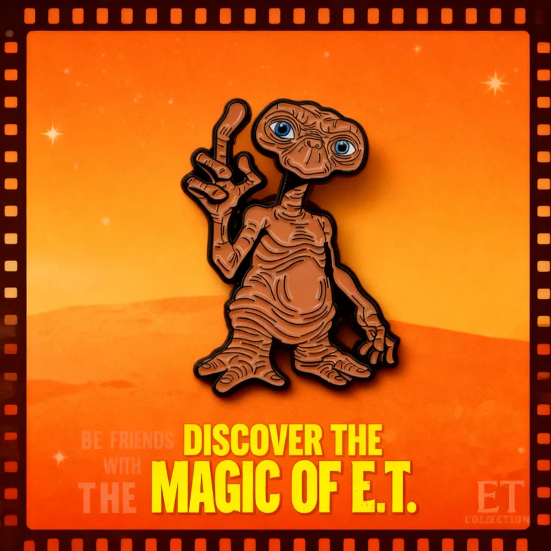 Vintage Funny Alien Enamel Car - Men Accessories Brooch recension och pris