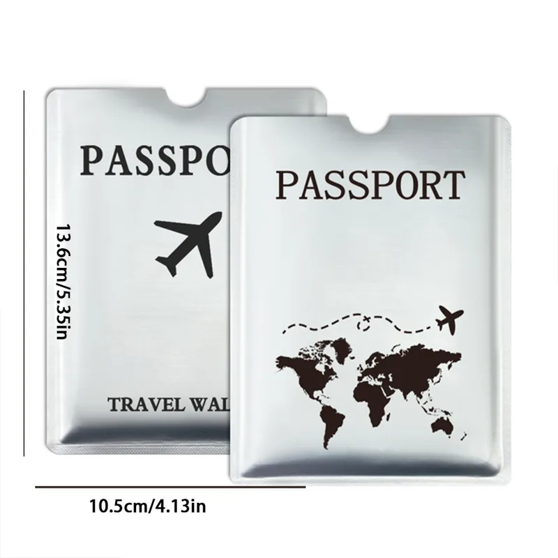 Aluminum foil passport protect - Passport Wallet Rfid recension och pris