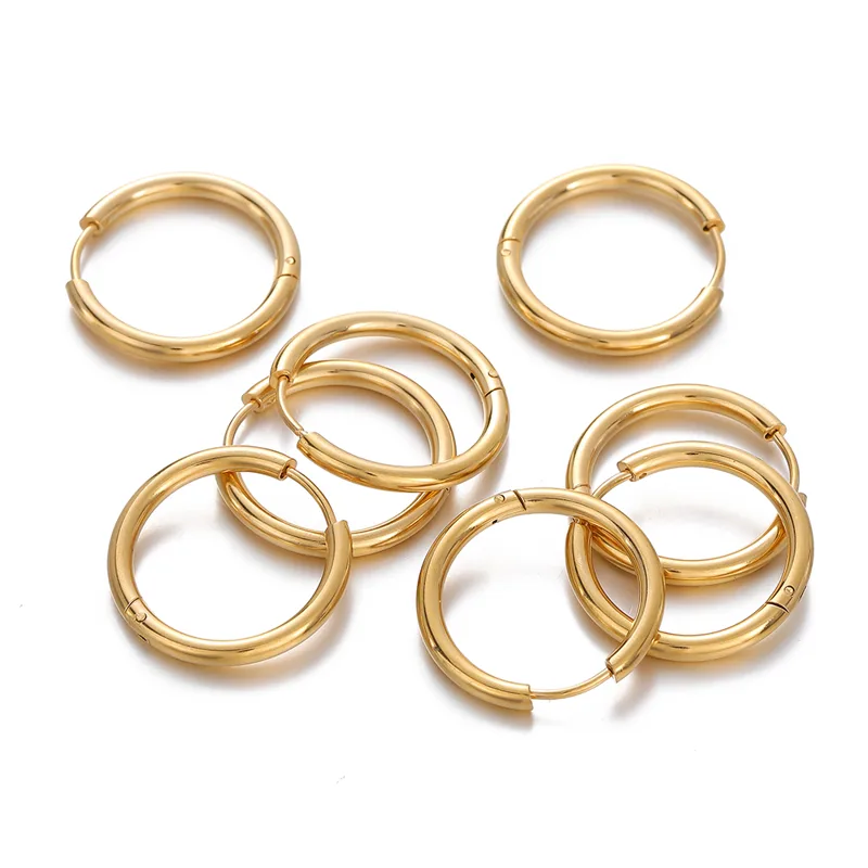 2 pcs 8/10/12/14/16/18mm Stain - Men Accessories Earrings recension och pris
