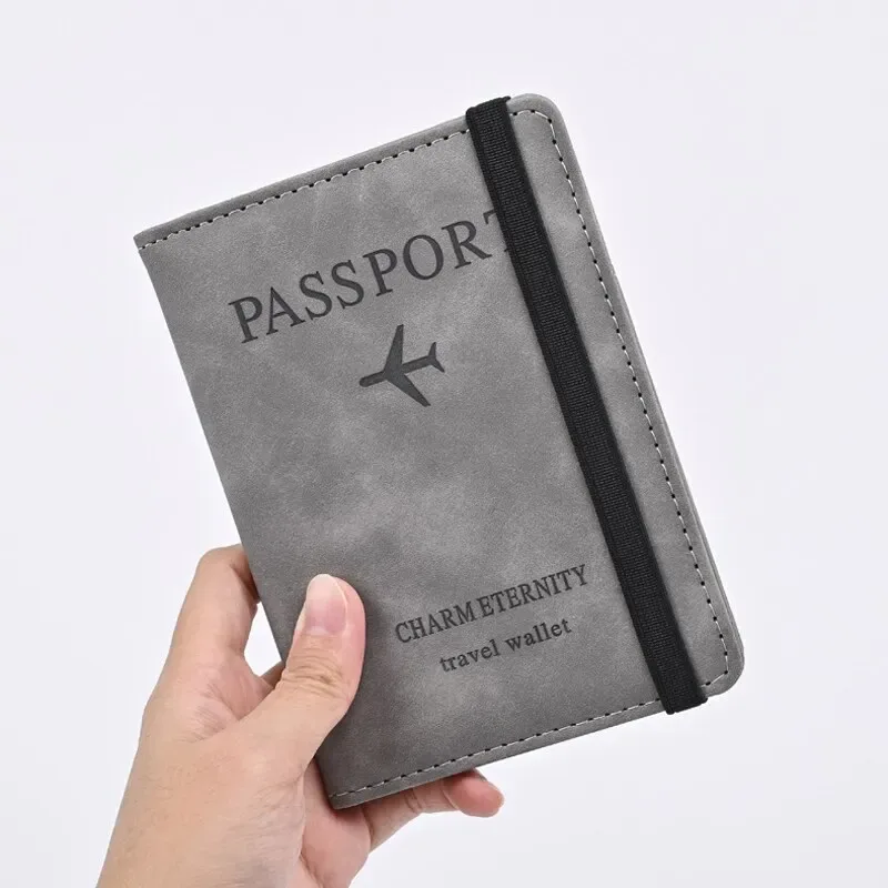 Men PU Leather Wallet Travel P - Passport Wallet Rfid recension och pris