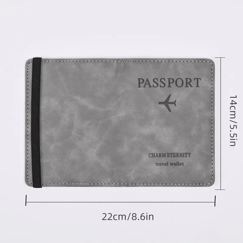 Men PU Leather Wallet Travel P - Passport Wallet Rfid recension och pris