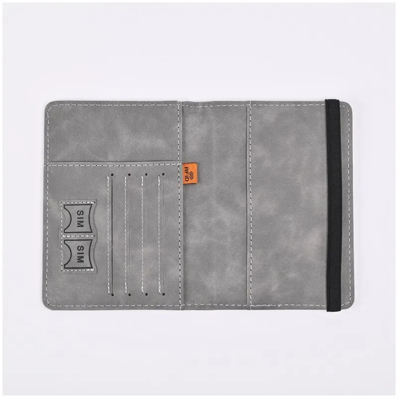 Men PU Leather Wallet Travel P - Passport Wallet Rfid recension och pris