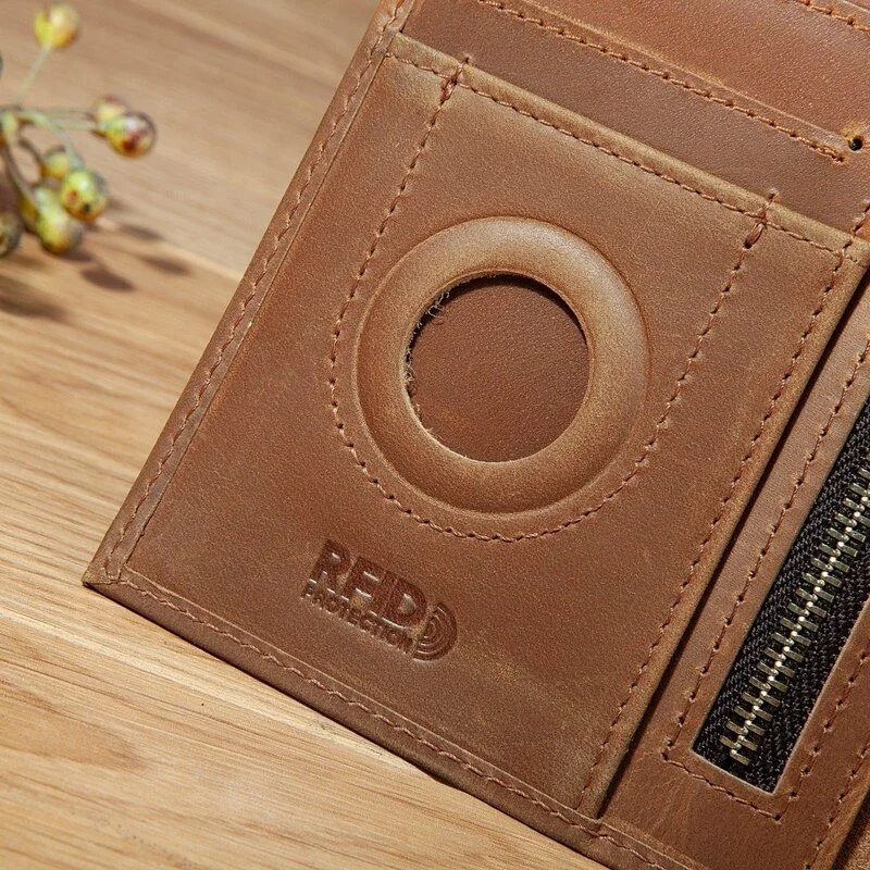 Fashionable Unisex Mad  Leathe - Passport Wallet Rfid recension och pris