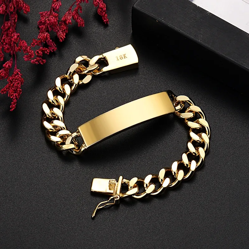 Fine Creative 18K Gold bracele - Men'S Accessories Jewelry Brands recension och pris