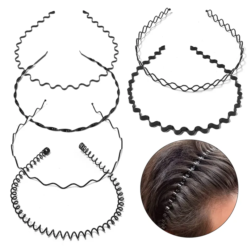 6pcs Fashion Metal Hair Band B - Men Accessories Earrings recension och pris